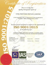ISO-Certificate